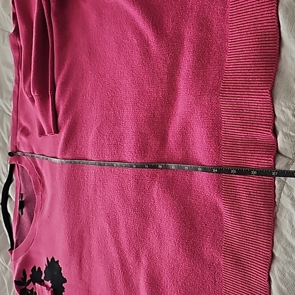 Jason wu 3x sweater pink Jacquard Floral - Picture 7 of 8